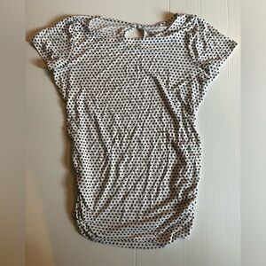 Motherhood Maternity polka dot shirt
